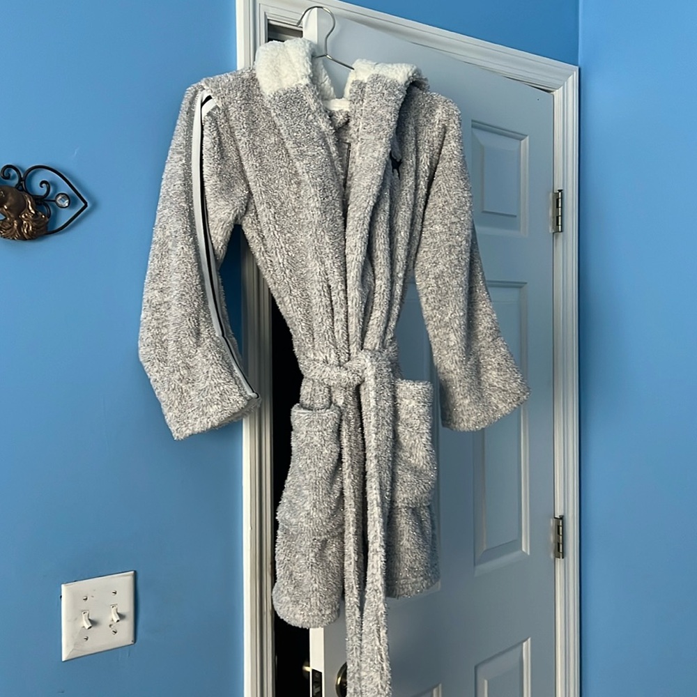 Xs/s Victoria secret pink fleece robe